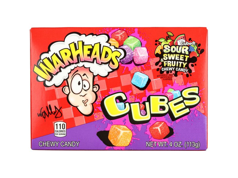 Warheads chewy cubes 113g