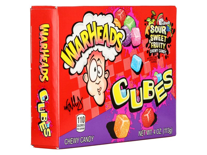 Warheads chewy cubes 113g