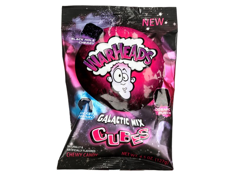 Warheads galactic cubes 127g