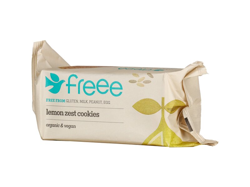 Freee Organic GF Lemon Zest cookies 150g
