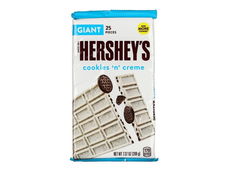 Hershey's Bar Giant Cookies' N Creme 208g