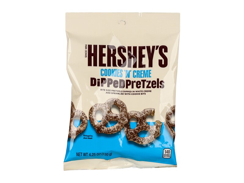Hershey Dipped Pretzels Cookies 'N' Creme 120g