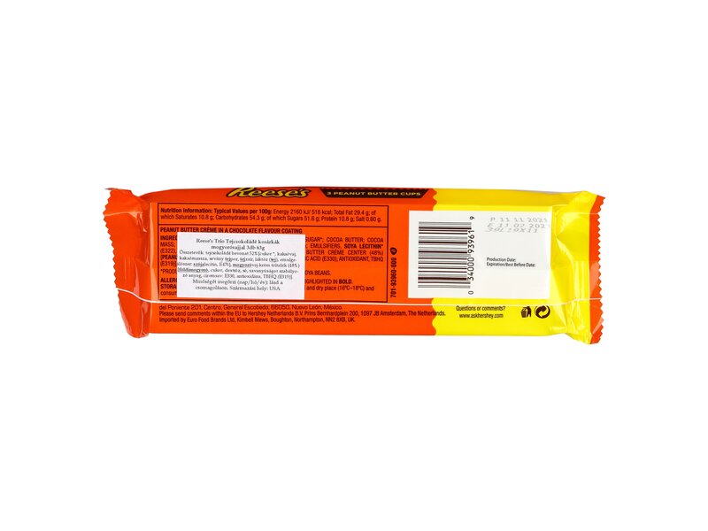 Reese's Peanut Butter Cups Trio 63g