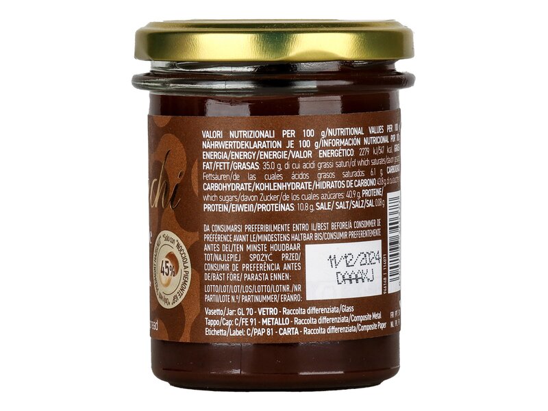 Venchi Spread Hazelnut and cocoa spread 200g