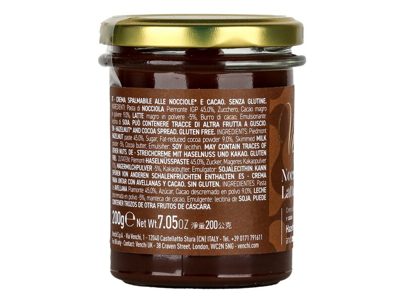 Venchi Spread Hazelnut and cocoa spread 200g