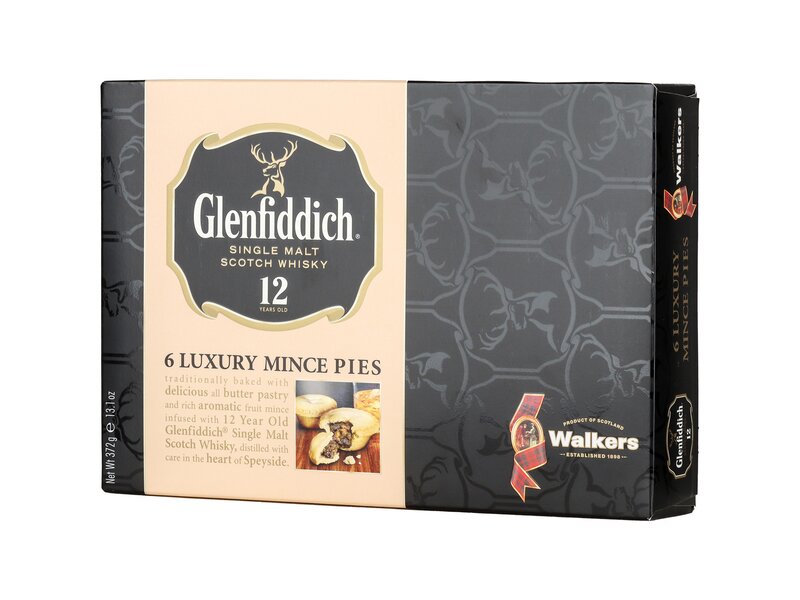 Walkers Glenfiddich mincemeat tarts 372g