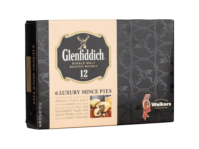 Walkers Glenfiddich mincemeat tarts 372g