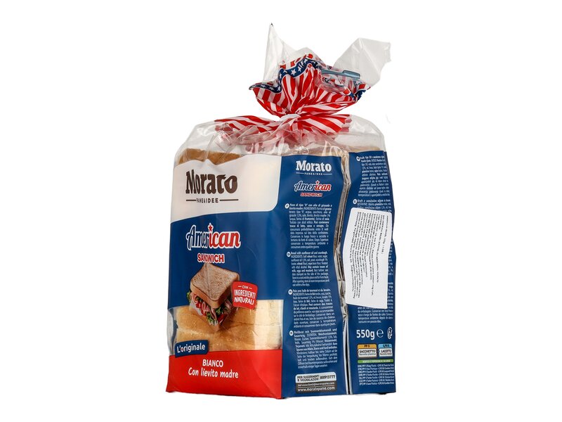 Morato American Toast Bread White 550g