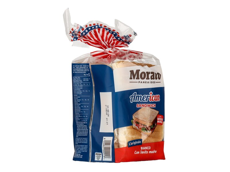 Morato American Toast Bread White 550g