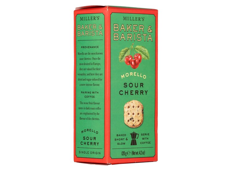 Baker & Barista Sour Cherry keksz 120g 