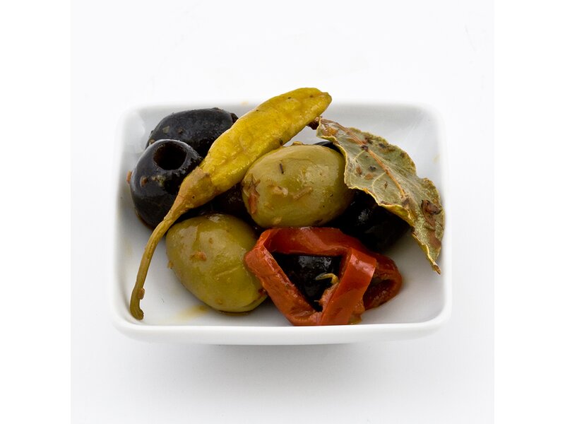 TR Zöld-fekete olíva fokh+chili 3kg ORI
