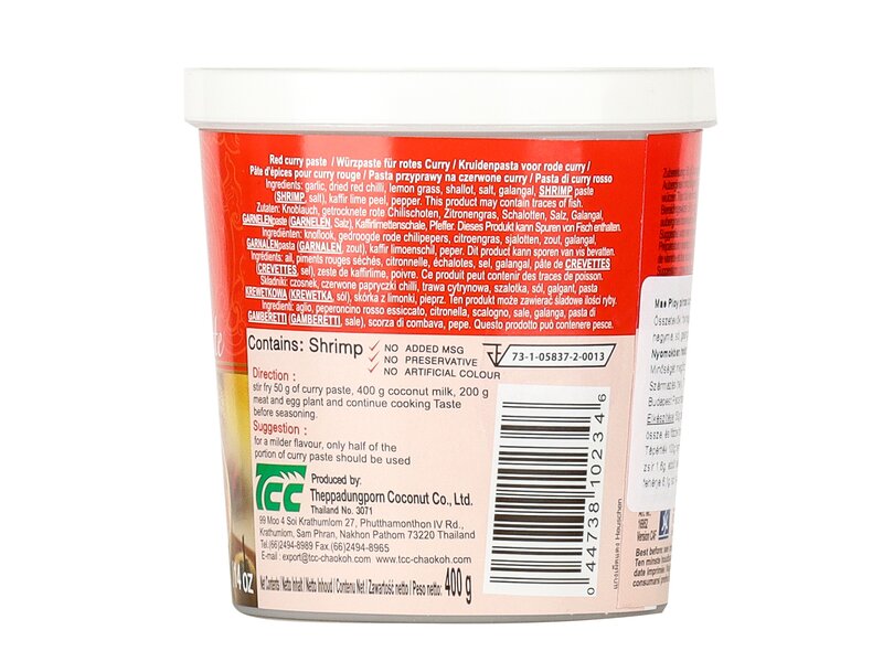 Mae Ploy currypaszta piros 400g