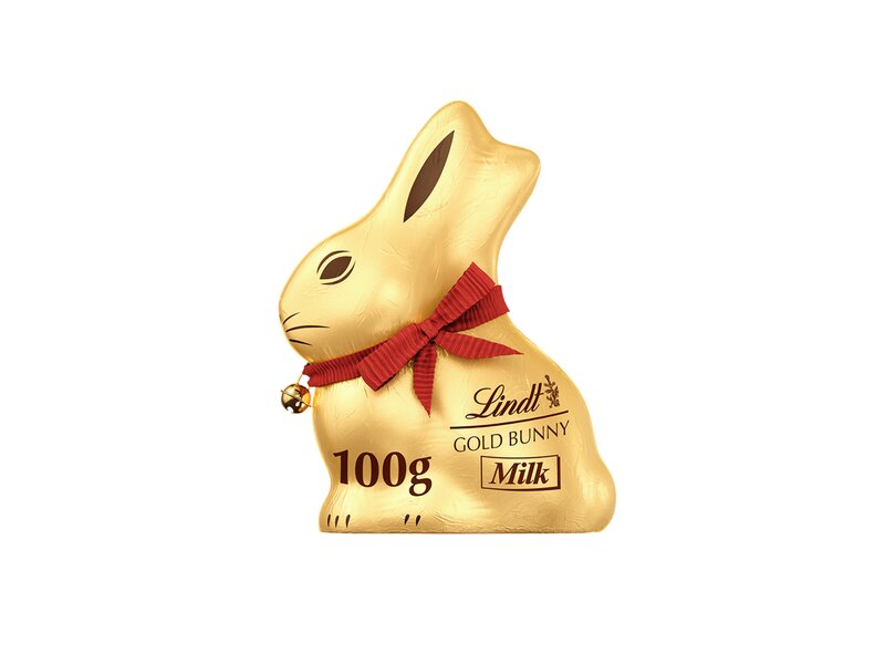 Lindt Gold Bunny arany tejcsokoládé nyuszi csengővel 100g