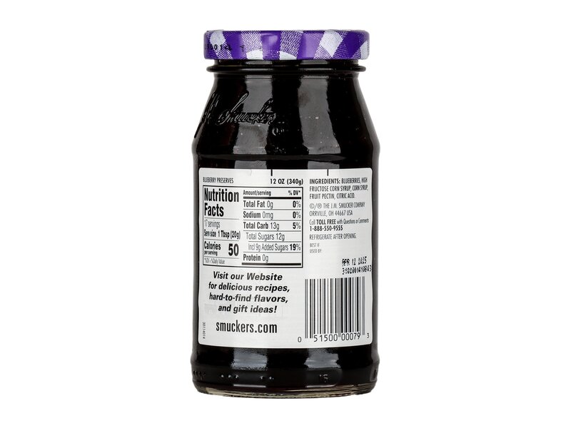 Smuckers Blueberry Jelly 510g