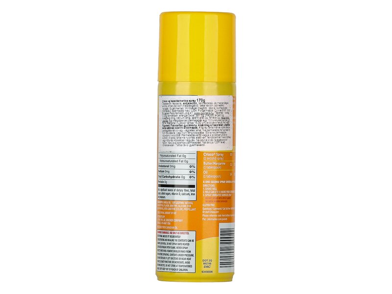 Crisco Vaj ízesítésű tapadásgátló spray 170g