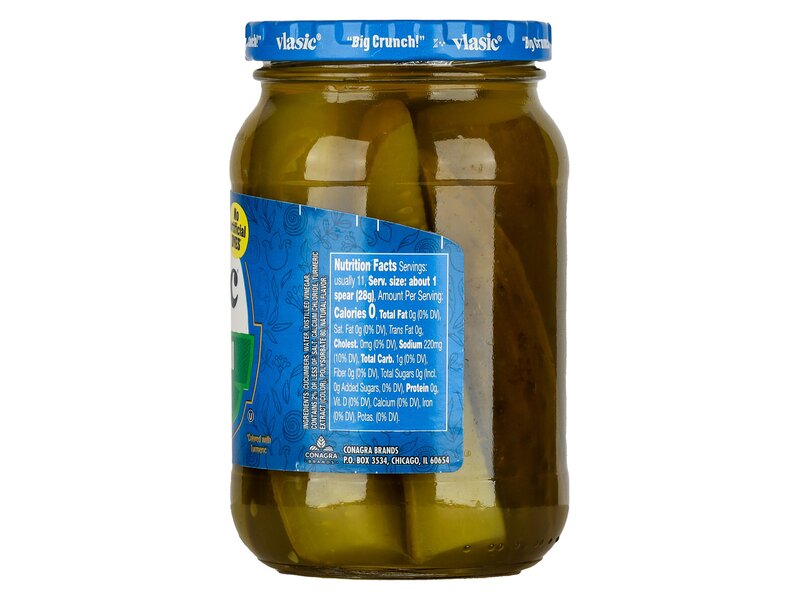 Vlasic Koosher Dill Pickle Spears 473ml