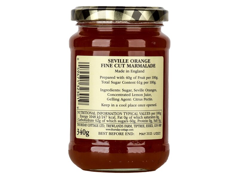 Thursday C. Seville Orange marmalade 340g
