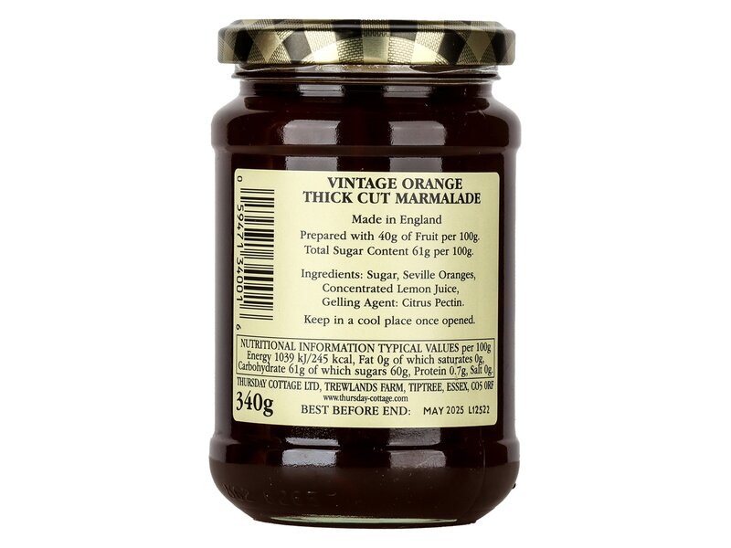 Thursday C. Vintage Orange marmalade 340g