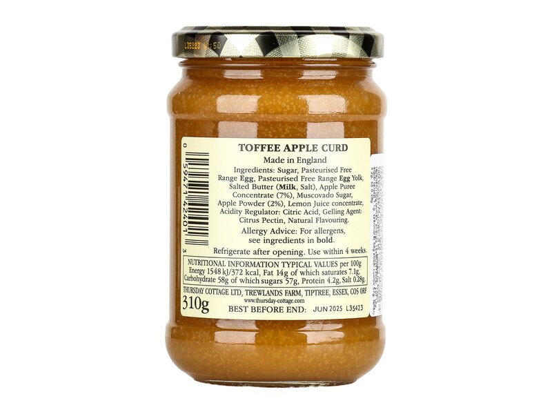 Thursday C. Toffee Apple Curd 310g