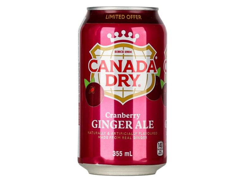 Canada Dry Cranberry Ginger Ale 355ml