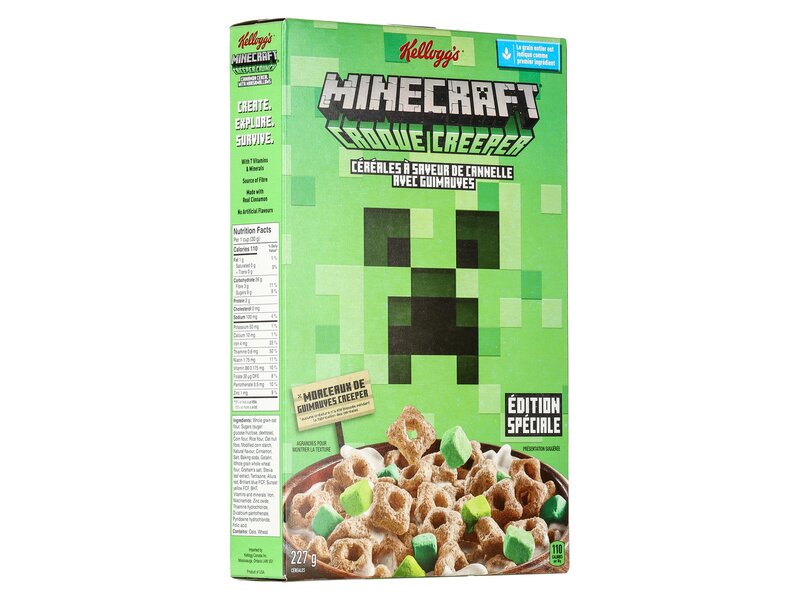 Kelloggs Minecraft Cereal 227g