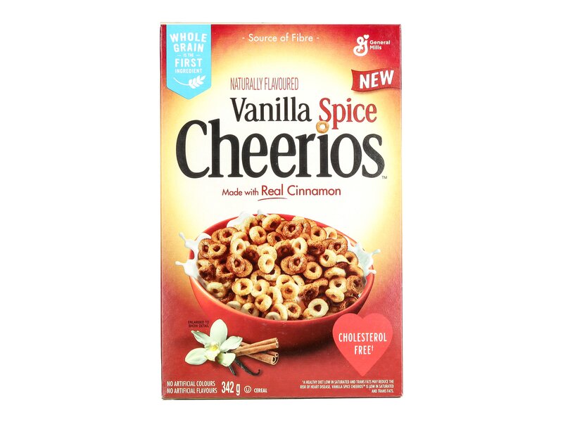 General Mills Vanilla Spice Cheerios Cereal 342g