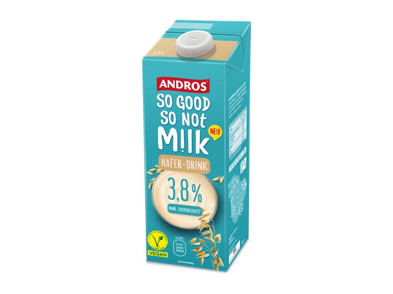 Andros So Good So Not Milk Zabital 3,8% 1l