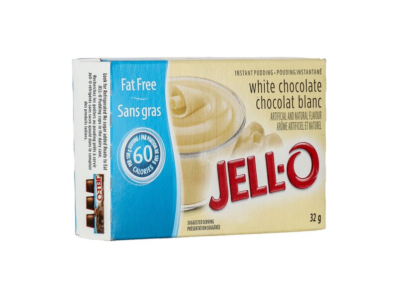 Jell-O Instant Pudding Fat Free White Chocolate 32g