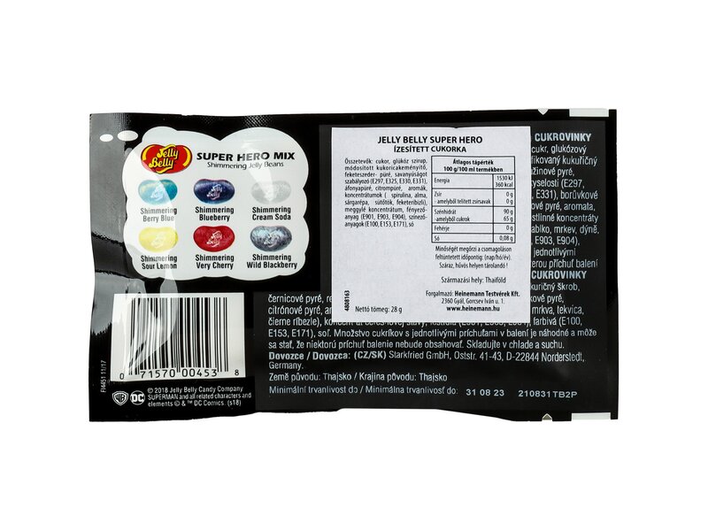 Jelly Belly Super Hero drazsé 28g