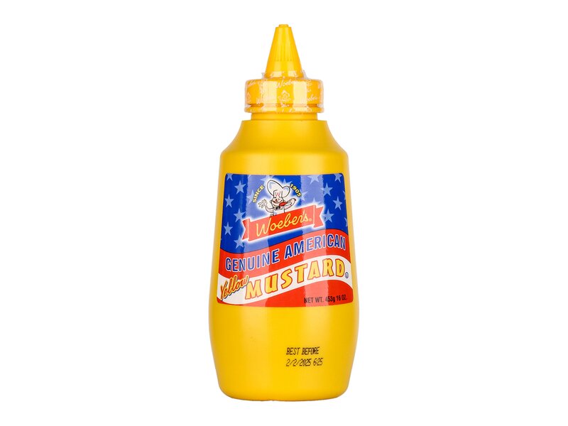 Woebers American Mustard 453g