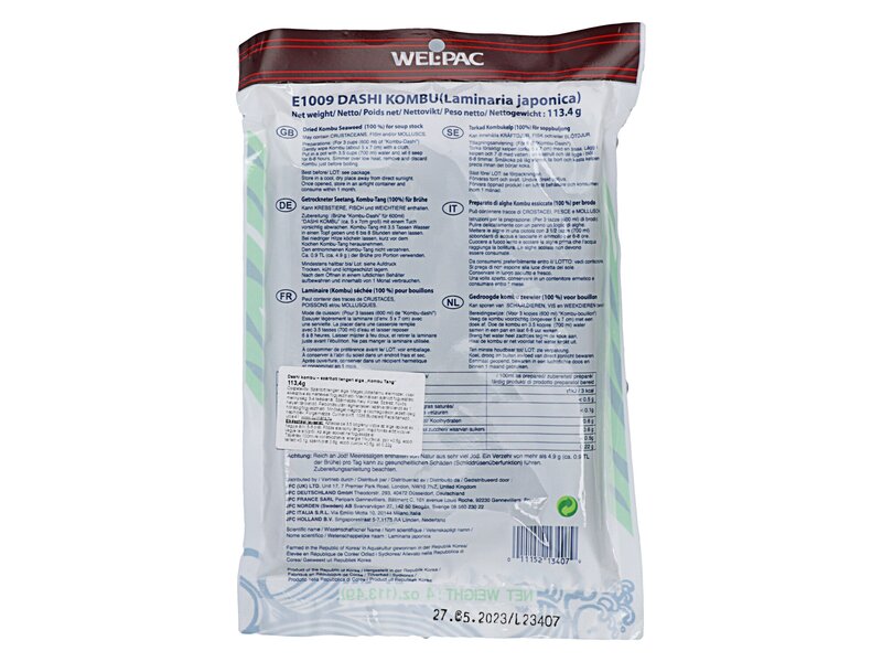 Dashi Kombu alga 114g