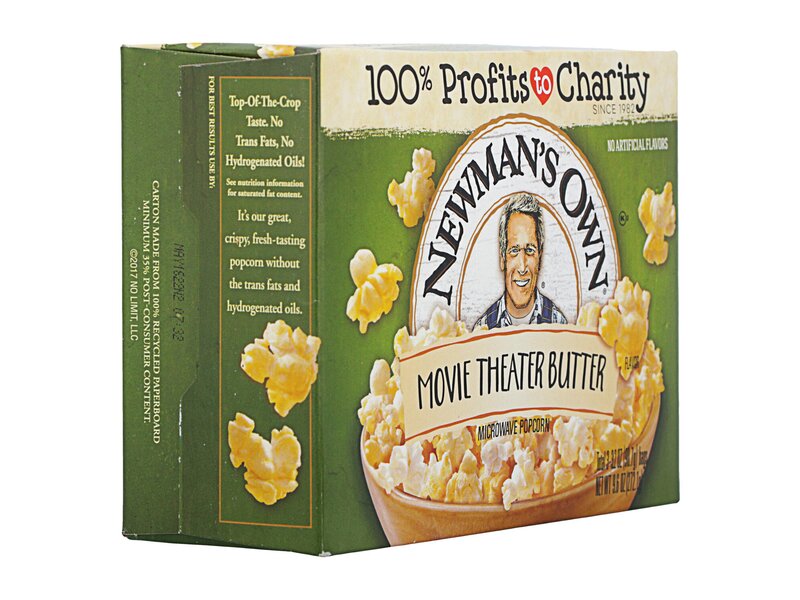Newman's Own Microwave Popcorn with Butter 272,1g