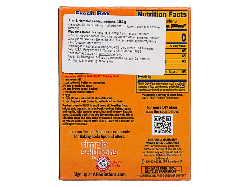 Arm & Hammer baking soda 454g