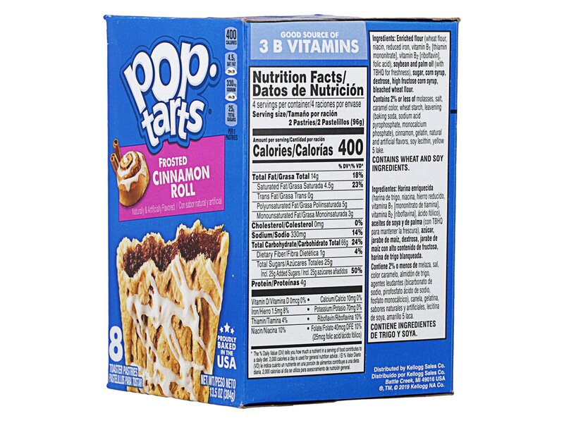 Pop Tarts Frosted Cinnamon Roll 384g