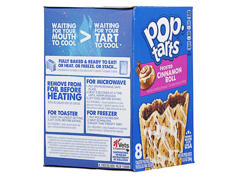 Pop Tarts Frosted Cinnamon Roll 384g