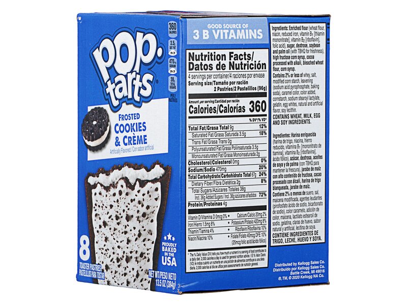 Pop Tarts Frosted Cookies & Créme 384g