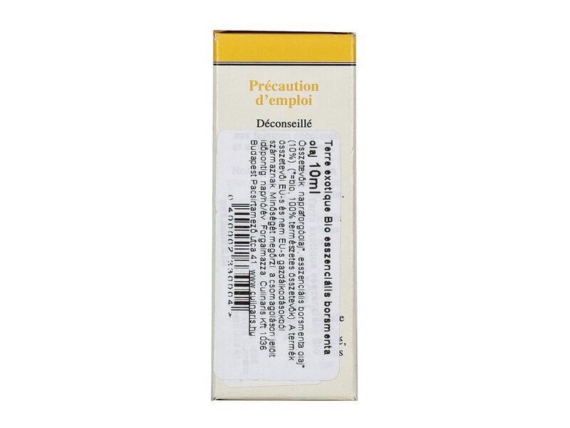 Terre Exotique Bio borsmenta illóolaj 10ml