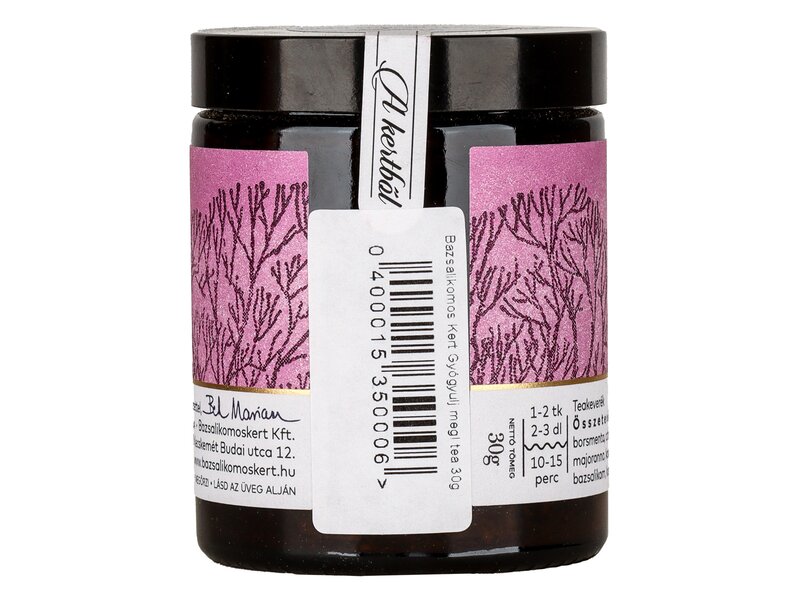 Bazsalikomos Kert Gyógyulj meg! szálas teakeverék 30g