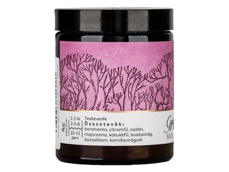Bazsalikomos Kert Gyógyulj meg! szálas teakeverék 30g