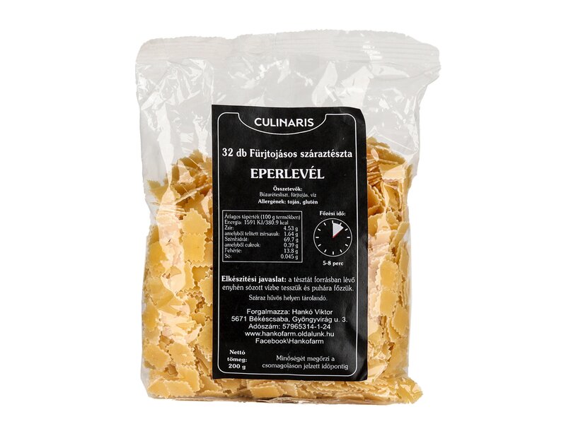 Culinaris Eperlevél tészta 200g