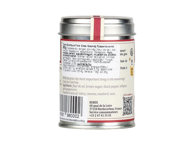 Terre Ex. Epices Foie Gras libamájhoz 80g