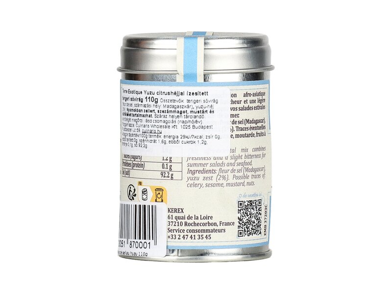 Terre Ex. Fleur de sel au Yuzu 110g