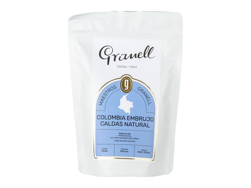 Cafes Granell, Maestros Granell - Colombia Embrujo Caldas Natural szemes kávé 250g