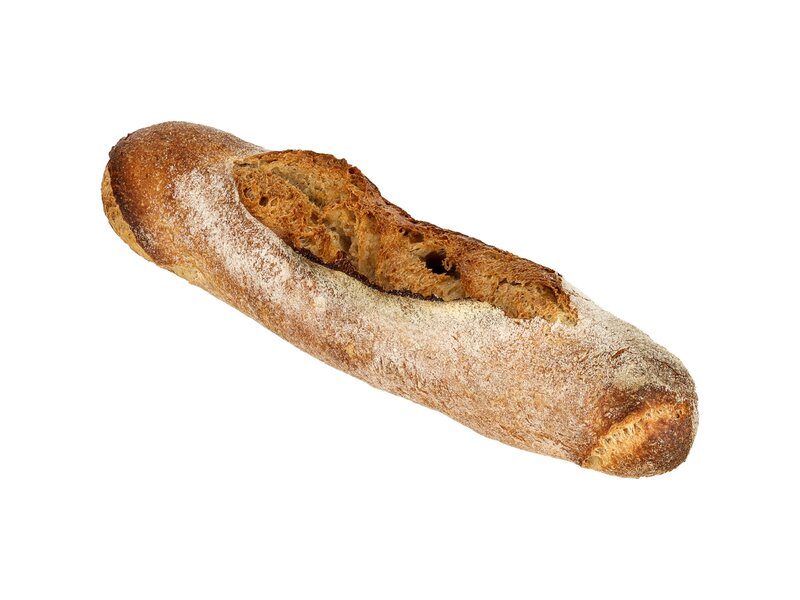 Baguettina rozskovászos félbarna 140g