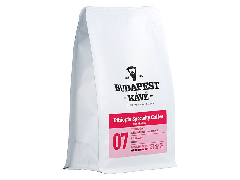 Budapest Kávé Ethiopia Specialty szemes kávé 250g