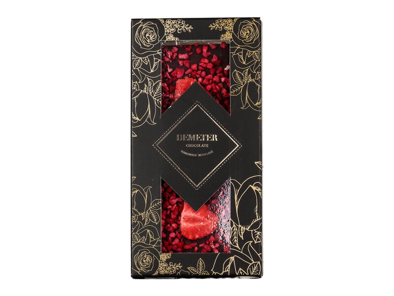 Demeter málna-eper étcsokoládé cukor- és laktózmentes 50g