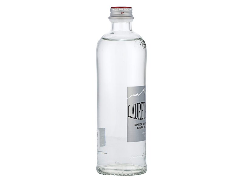 Lauretana Mineral Water Sparkling glass 330ml