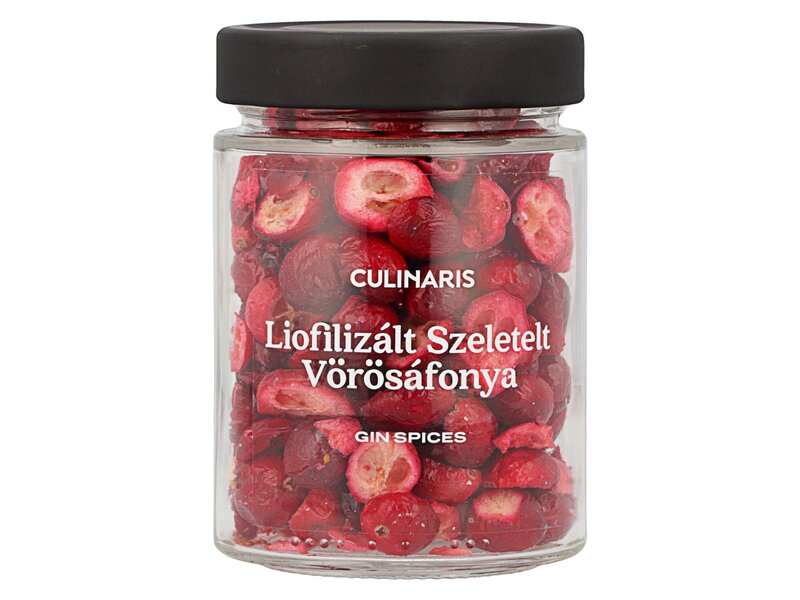 Culinaris Gin Fűszer Liofilizált szeletelt vörösáfonya 20g