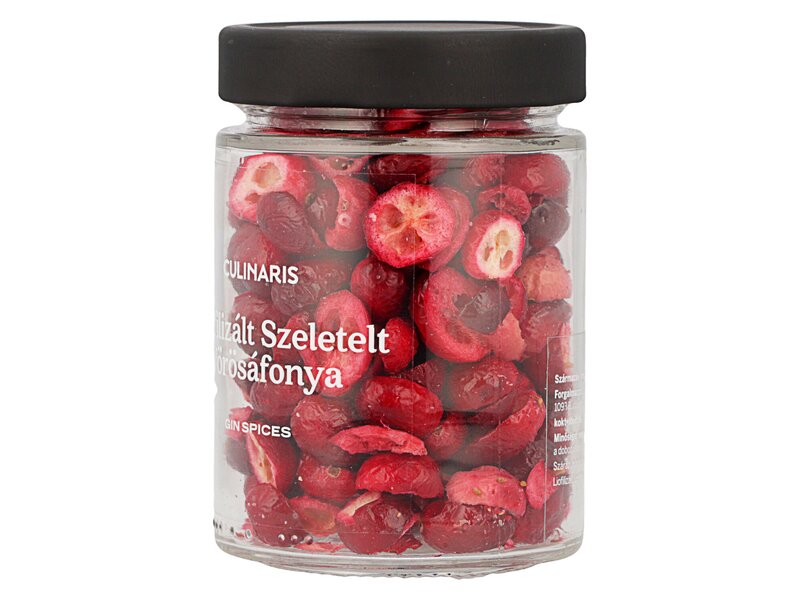 Culinaris Gin Fűszer Liofilizált szeletelt vörösáfonya 20g