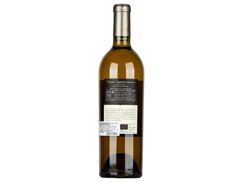 Mas Des Tannes Reserve Blanc Organic 2017 0,75l